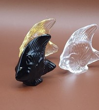 LOT 3 POISSONS CRITAL LALIQUE