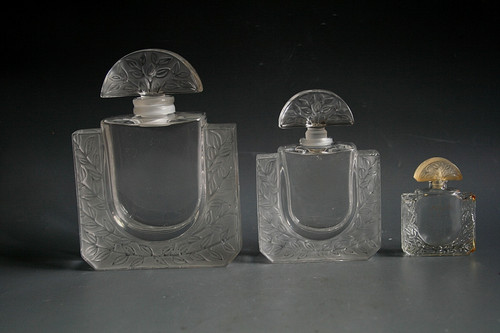 Lot trois flacons - lot, de