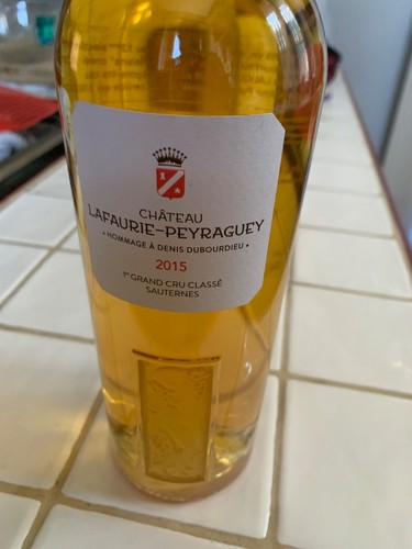 Vin sauternes lafaurie - vin,