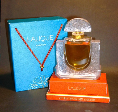 Flacon lalique chevrefeuille - flacon,