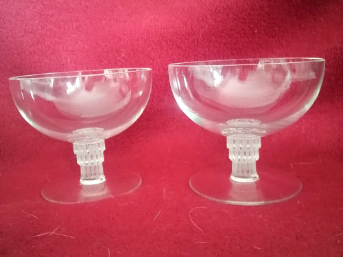 Deux coupes champagne - coupes,