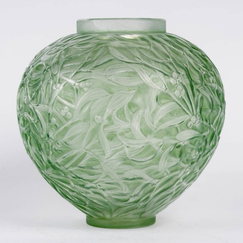 Vase gui verre - gui, vert