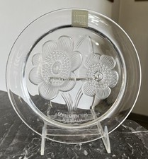 Magnifique Assiette En Cristal