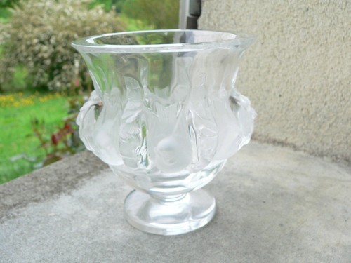 Ancien vase cistal lalique - en,