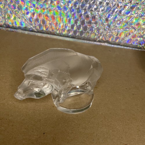 Sanglier lalique france signé - lalique,