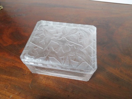 Rare rené lalique boîte - lalique,