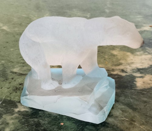 Jolie figurine cristal - cristal, ours