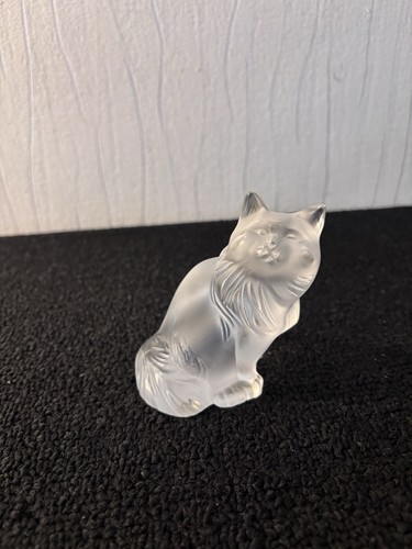 Chat cristal lalique france - en,