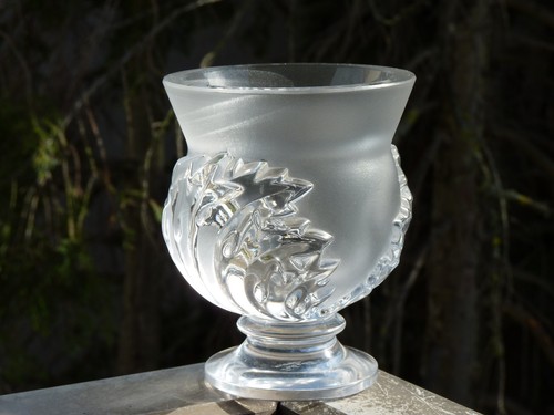 Vase lalique modèle cloud - vase,
