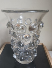 VASE "BULLES", verre